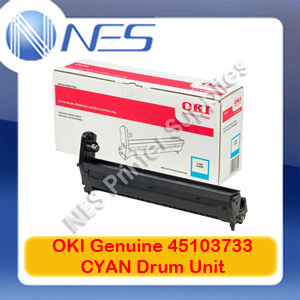 OKI Genuine 45103733 CYAN Imaging Drum Unit for C911/C931/C941/C911dn (40K Pgs)